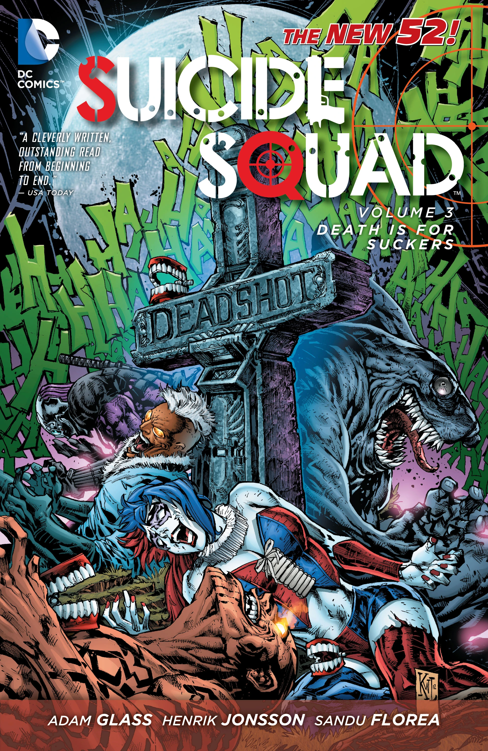 Suicide Squad Vol. 3: Death is for Suckers (DC, 2013) cover